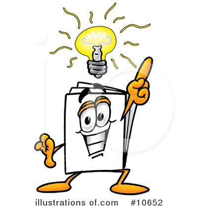 Light Bulb Clipart #10652 by Toons4Biz