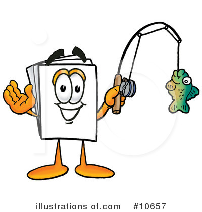 Royalty-Free (RF) Paper Clipart Illustration by Mascot Junction - Stock Sample #10657