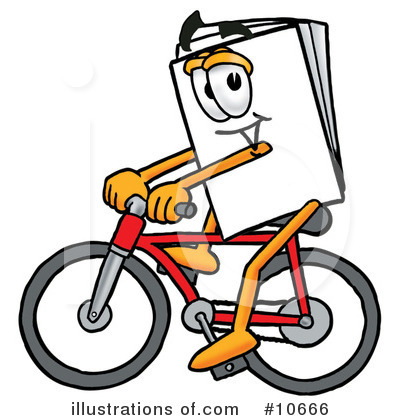 Paper Character Clipart #10666 by Mascot Junction