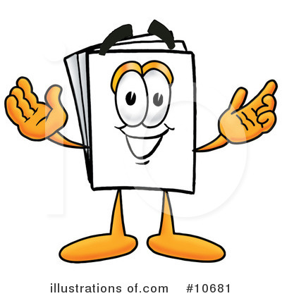 Office Supplies Clipart #10681 by Mascot Junction