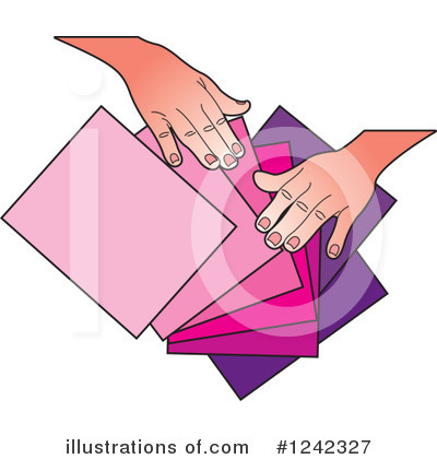 Royalty-Free (RF) Paper Clipart Illustration by Lal Perera - Stock Sample #1242327