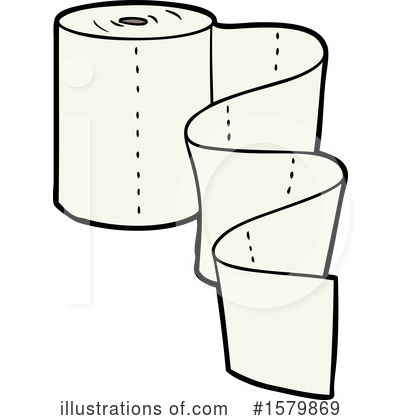 Toilet Paper Clipart #1579869 by lineartestpilot
