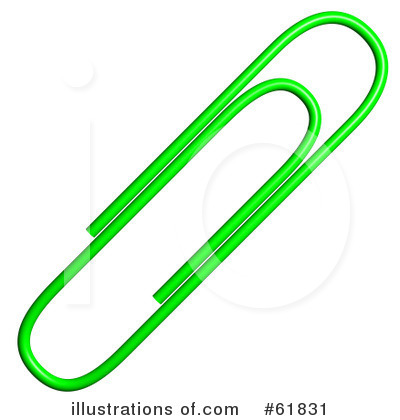 Paperclip Clipart #61831 by ShazamImages