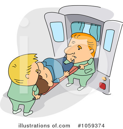 Royalty-Free (RF) Paramedics Clipart Illustration by BNP Design Studio - Stock Sample #1059374