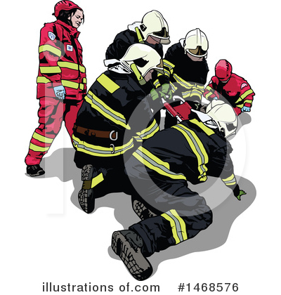Paramedics Clipart #1468576 by dero