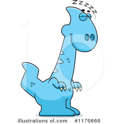 Royalty-Free (RF) Parasaurolophus Clipart Illustration by Cory Thoman - Stock Sample #1170666