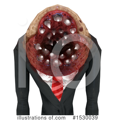 Royalty-Free (RF) Parasite Clipart Illustration by Leo Blanchette - Stock Sample #1530039