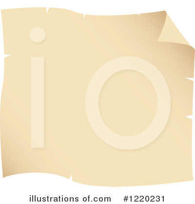Royalty-Free (RF) Parchment Clipart Illustration by cidepix - Stock Sample #1220231