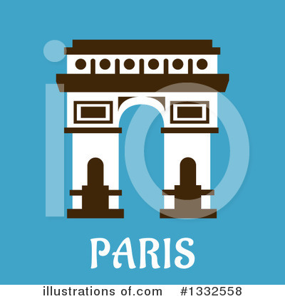 Royalty-Free (RF) Paris Clipart Illustration by Vector Tradition SM - Stock Sample #1332558