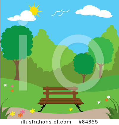 Royalty-Free (RF) Park Clipart Illustration by Pams Clipart - Stock Sample #84855