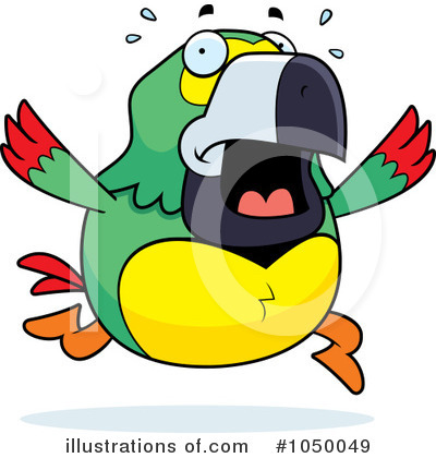 Parrot Clipart #1050049 by Cory Thoman