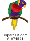 Parrot Clipart #1074591 by Pams Clipart