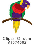 Parrot Clipart #1074592 by Pams Clipart