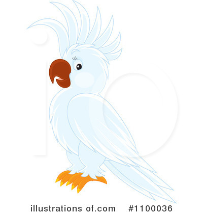 Royalty-Free (RF) Parrot Clipart Illustration by Alex Bannykh - Stock Sample #1100036