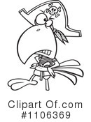 Parrot Clipart #1106369 by toonaday