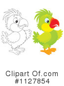 Parrot Clipart #1127854 by Alex Bannykh