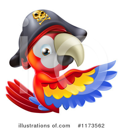 Royalty-Free (RF) Parrot Clipart Illustration by AtStockIllustration - Stock Sample #1173562