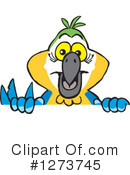 Parrot Clipart #1273745 by Dennis Holmes Designs