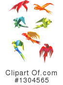 Parrot Clipart #1304565 by Vector Tradition SM