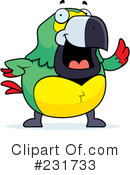 Parrot Clipart #231733 by Cory Thoman