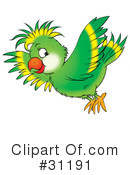 Parrot Clipart #31191 by Alex Bannykh