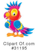 Parrot Clipart #31195 by Alex Bannykh