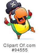 Parrot Clipart #94555 by Cory Thoman