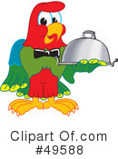 Parrot Mascot Clipart #49588 by Mascot Junction
