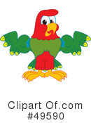 Parrot Mascot Clipart #49590 by Mascot Junction
