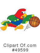 Parrot Mascot Clipart #49599 by Mascot Junction