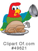 Parrot Mascot Clipart #49621 by Mascot Junction
