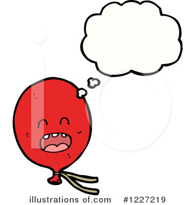 Royalty-Free (RF) Party Balloon Clipart Illustration by lineartestpilot - Stock Sample #1227219