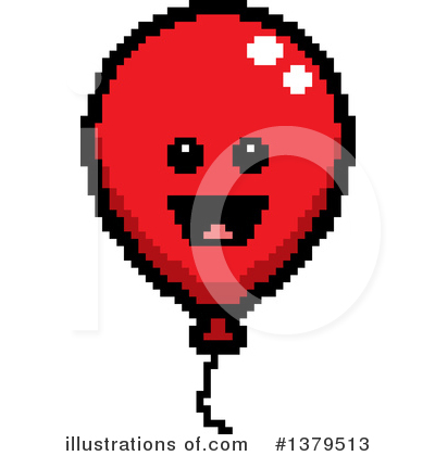 Royalty-Free (RF) Party Balloon Clipart Illustration by Cory Thoman - Stock Sample #1379513