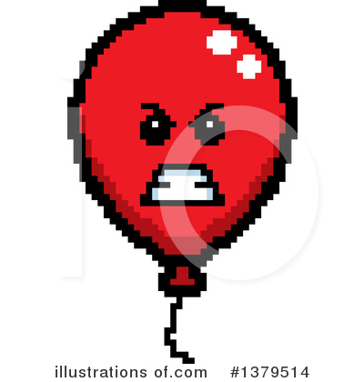 Royalty-Free (RF) Party Balloon Clipart Illustration by Cory Thoman - Stock Sample #1379514