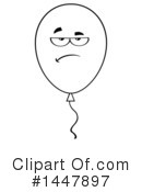 Party Balloon Clipart #1447897 by Hit Toon