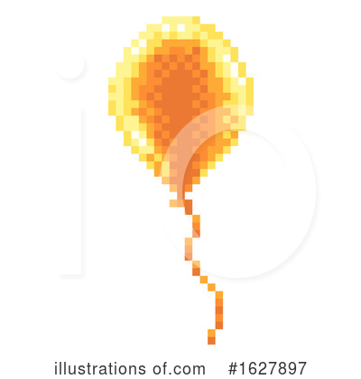 Royalty-Free (RF) Party Balloon Clipart Illustration by AtStockIllustration - Stock Sample #1627897