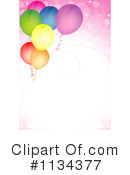 Party Balloons Clipart #1134377 by dero