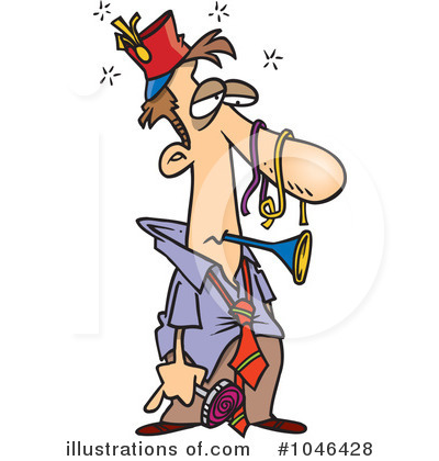Royalty-Free (RF) Party Clipart Illustration by toonaday - Stock Sample #1046428