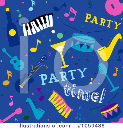 Royalty-Free (RF) Party Clipart Illustration by BNP Design Studio - Stock Sample #1059436