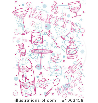 Royalty-Free (RF) Party Clipart Illustration by BNP Design Studio - Stock Sample #1063459