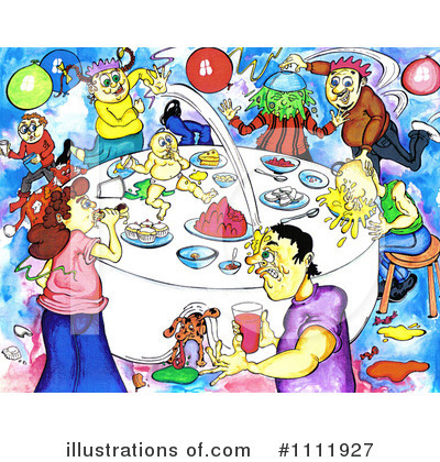Royalty-Free (RF) Party Clipart Illustration by Prawny - Stock Sample #1111927