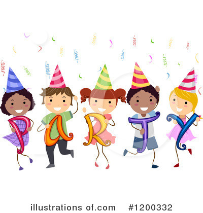 Royalty-Free (RF) Party Clipart Illustration by BNP Design Studio - Stock Sample #1200332