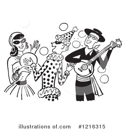 Clown Clipart #1216315 by Picsburg