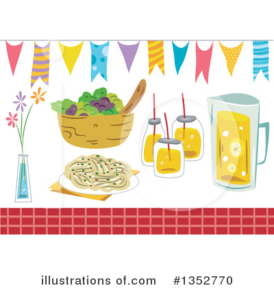 Lemonade Clipart #1352770 by BNP Design Studio