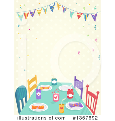 Royalty-Free (RF) Party Clipart Illustration by BNP Design Studio - Stock Sample #1367692