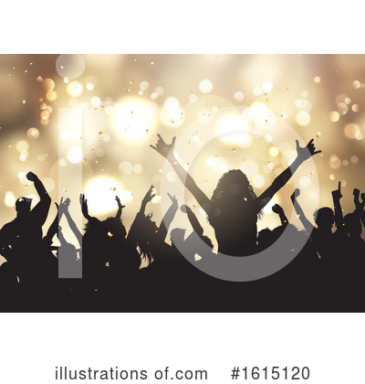 Royalty-Free (RF) Party Clipart Illustration by KJ Pargeter - Stock Sample #1615120
