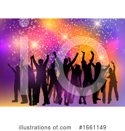 Royalty-Free (RF) Party Clipart Illustration by KJ Pargeter - Stock Sample #1661149