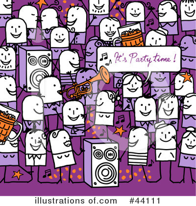 Crowd Clipart #44111 by NL shop