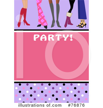 Royalty-Free (RF) Party Clipart Illustration by peachidesigns - Stock Sample #76876