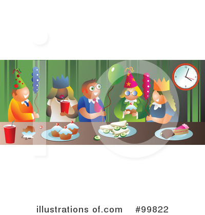 Royalty-Free (RF) Party Clipart Illustration by Prawny - Stock Sample #99822